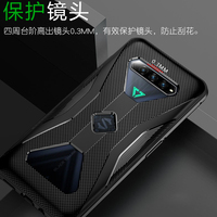 Dla Black Shark 4 Pro Case odporna na odciski palców odporna na wstrząsy oddychająca ciepła miękka tylna obudowa BlackShark 4 Pro rozpraszanie ciepła Funda 5